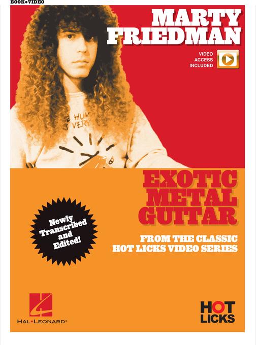 Cover image for Marty Friedman--Exotic Metal Guitar